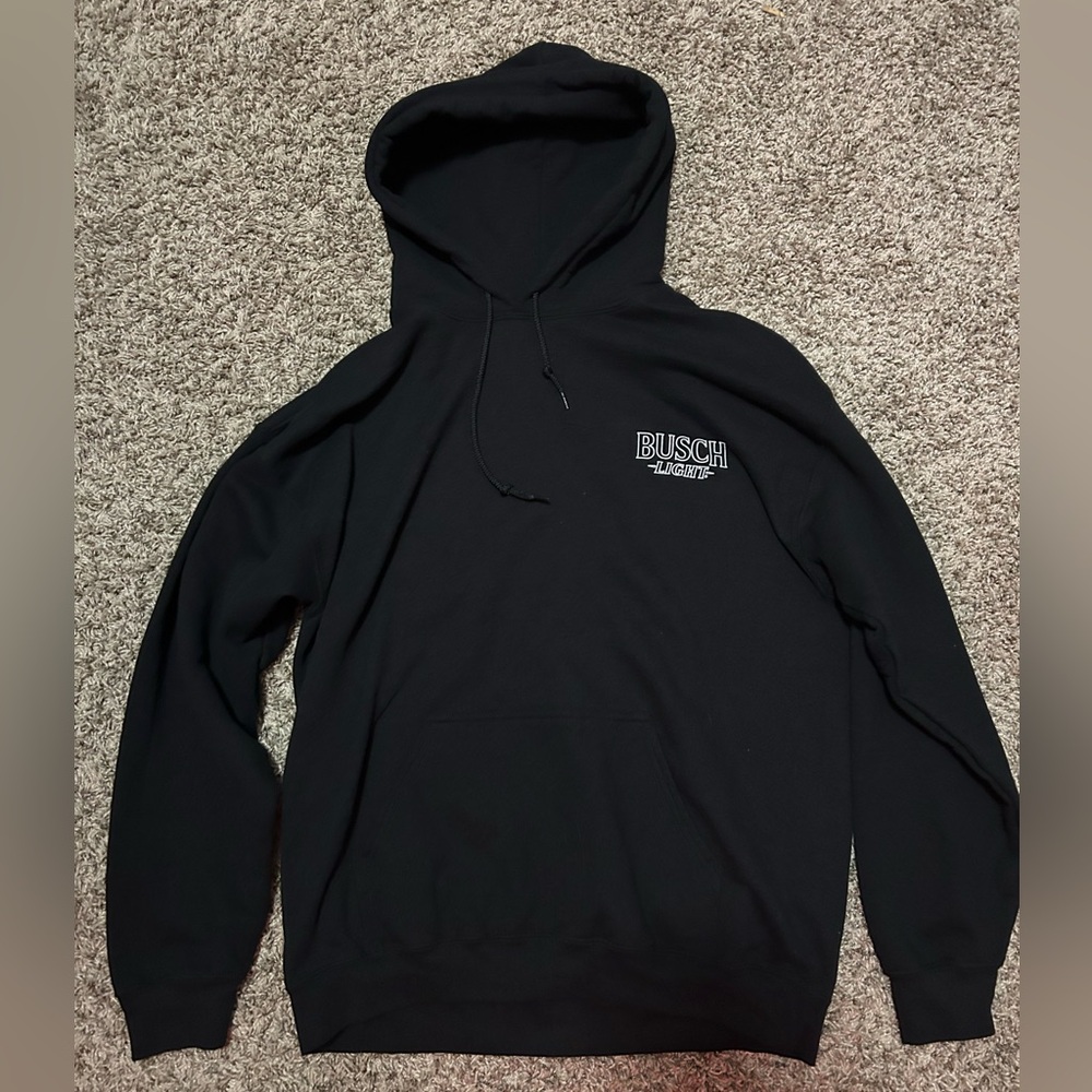 Busch light sweatshirt 
Size large
